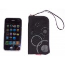 Dámské pouzdro Royal na zip pro iPhone 3G, černé