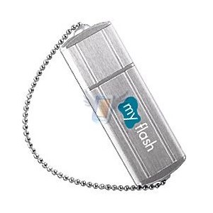 USB disk AData MyFlash 8GB, stříbrný