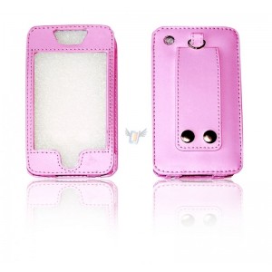 Kožené Sleeve pouzdro pro iPhone, růžové