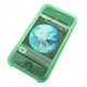 Pevné plastové pouzdro pro Apple iPhone, zelené